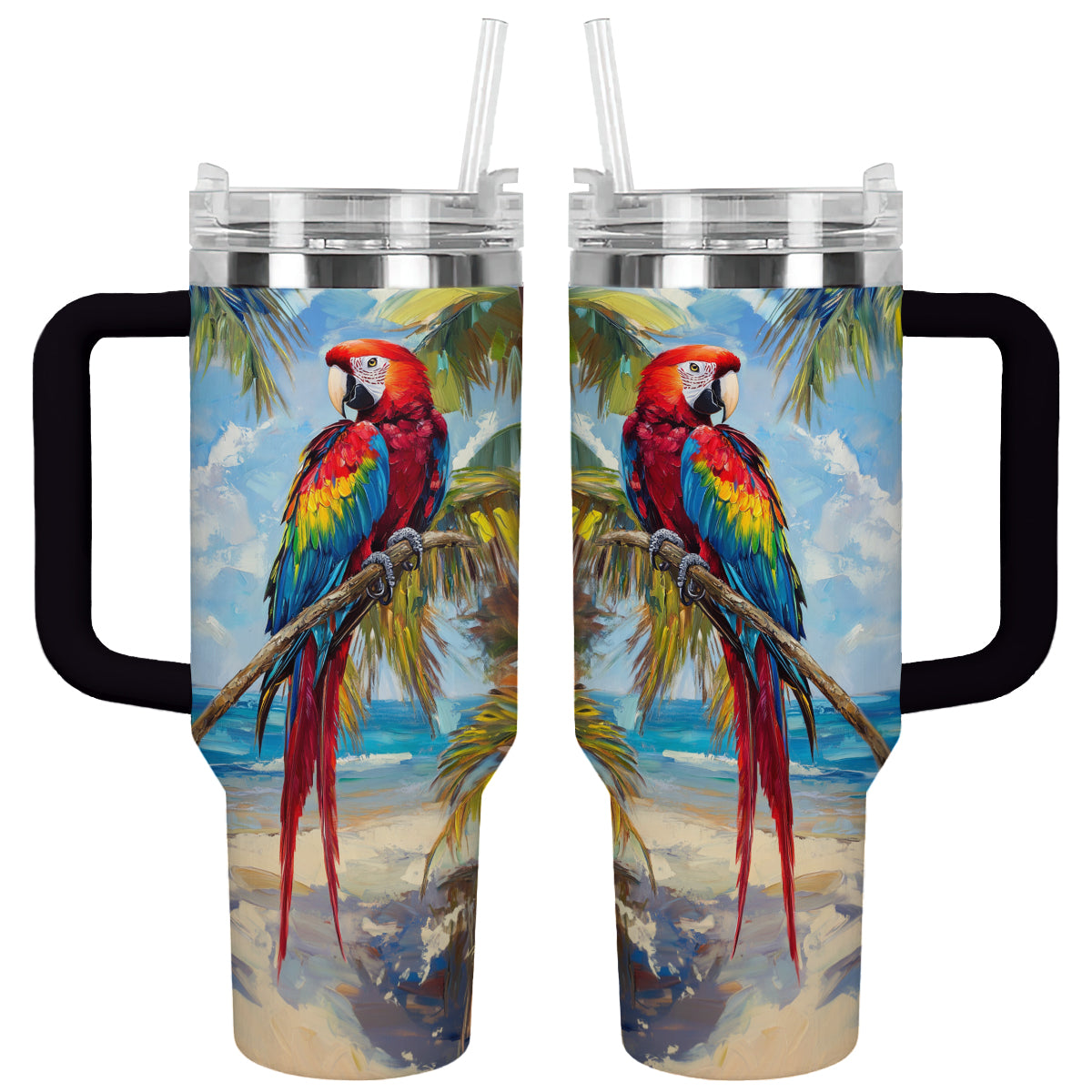 Shineful Tumbler Parrot Tropical Breeze Tumbler