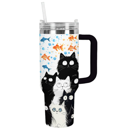 Shineful Tumbler Cat Paws & Splash