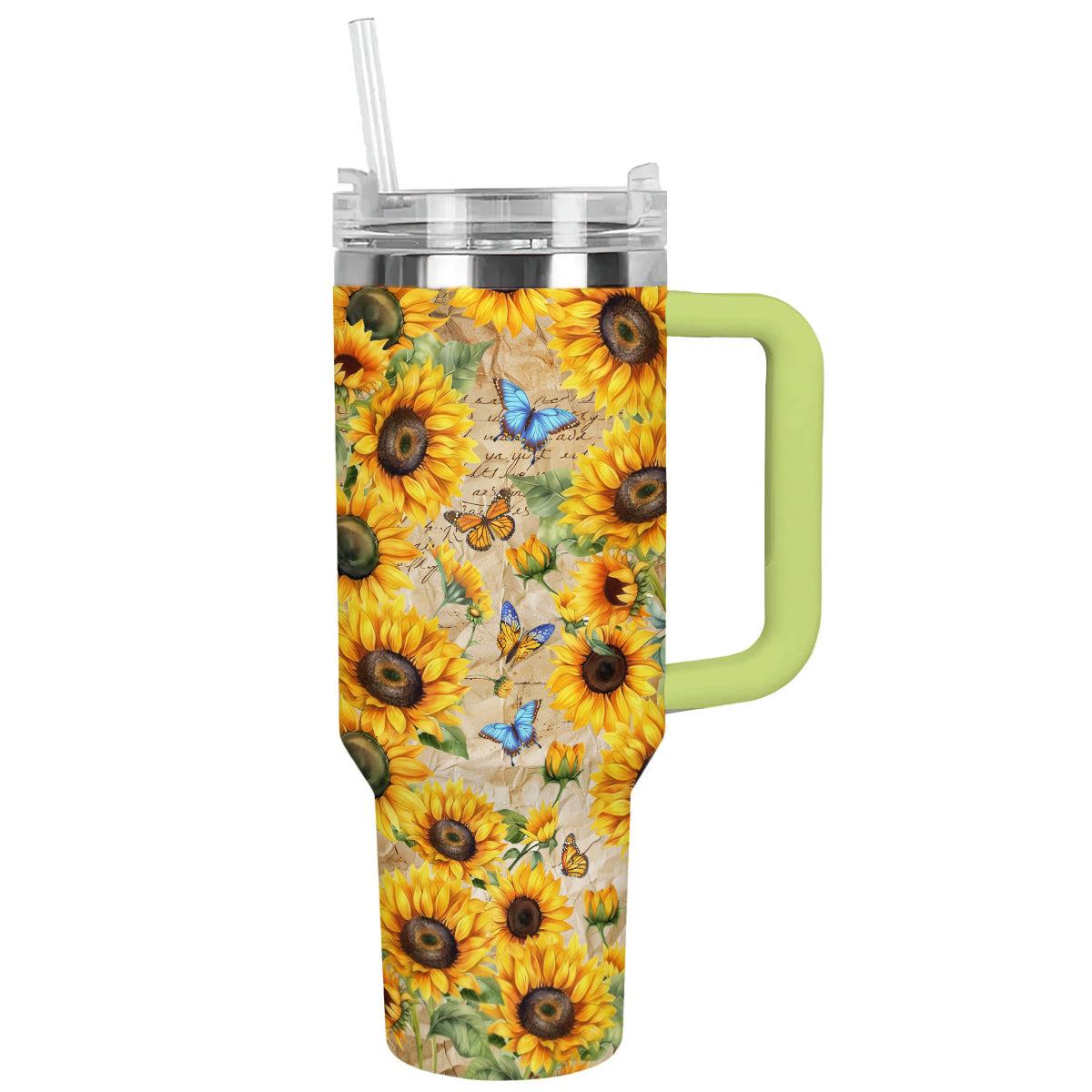 Shineful Tumbler Sunflower Timeless Petals & Notes