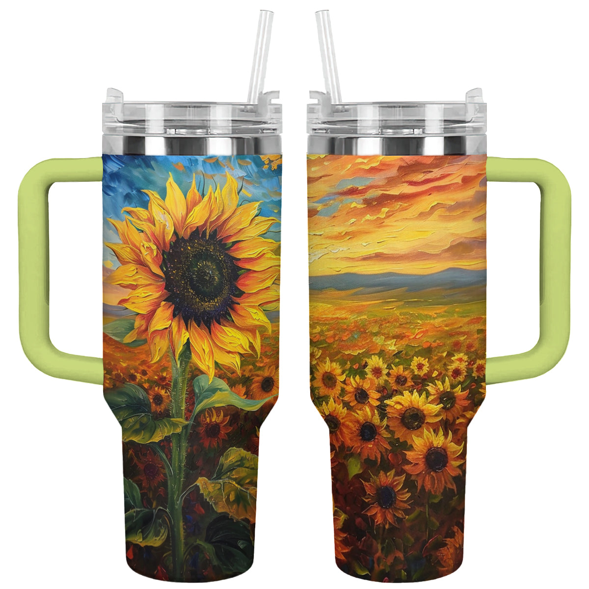 Shineful Tumbler Sunflower Sunset Dream