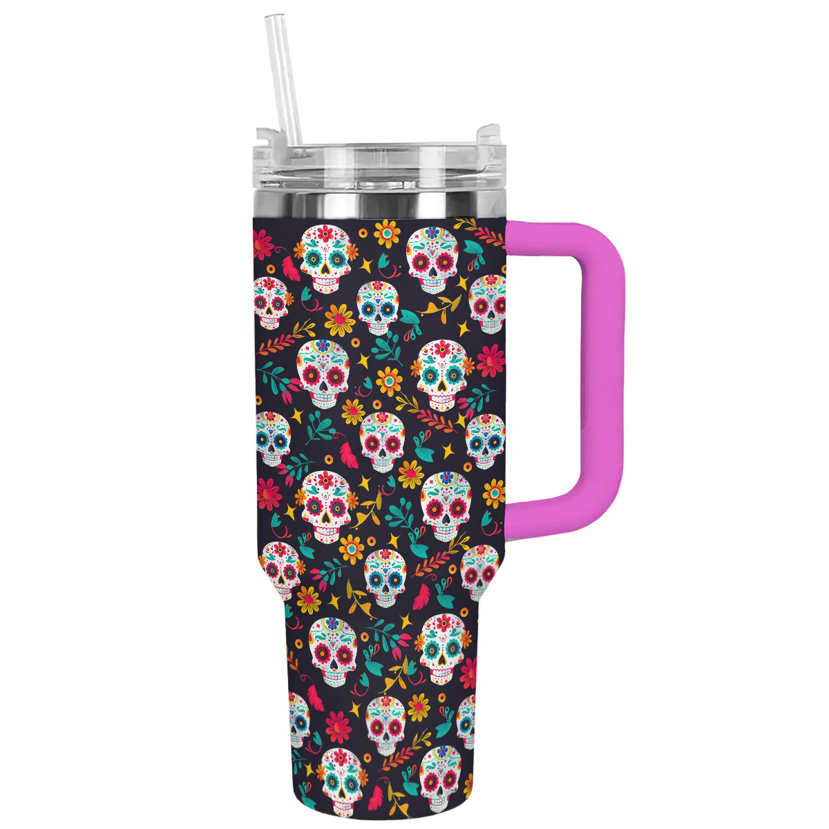 Shineful Tumbler Sugar Skull Élégance