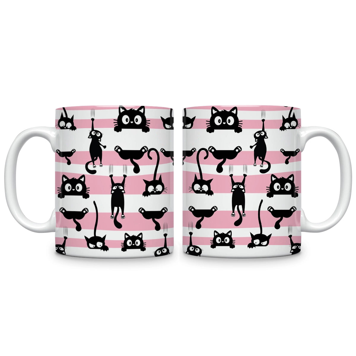 Shineful Ceramic Mug Purrfectly Playful Cats