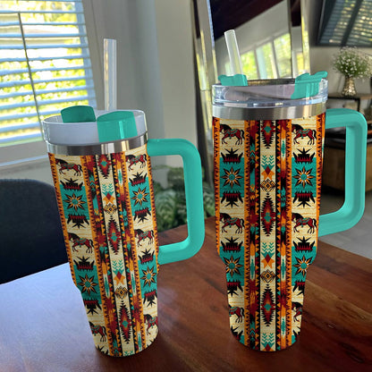 Shineful Tumbler Strength Native American