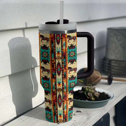 Shineful Tumbler Strength Native American