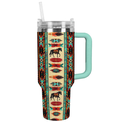 Shineful Tumbler Proud Native American