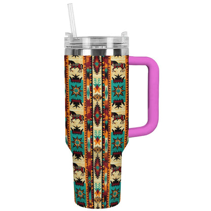 Shineful Tumbler Strength Native American