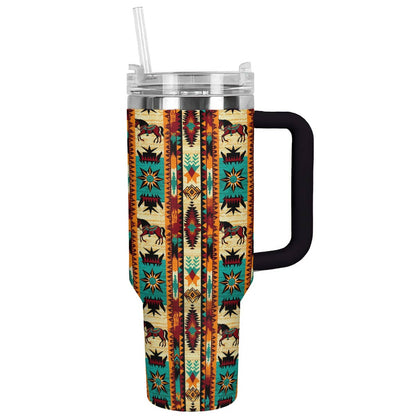 Shineful Tumbler Strength Native American