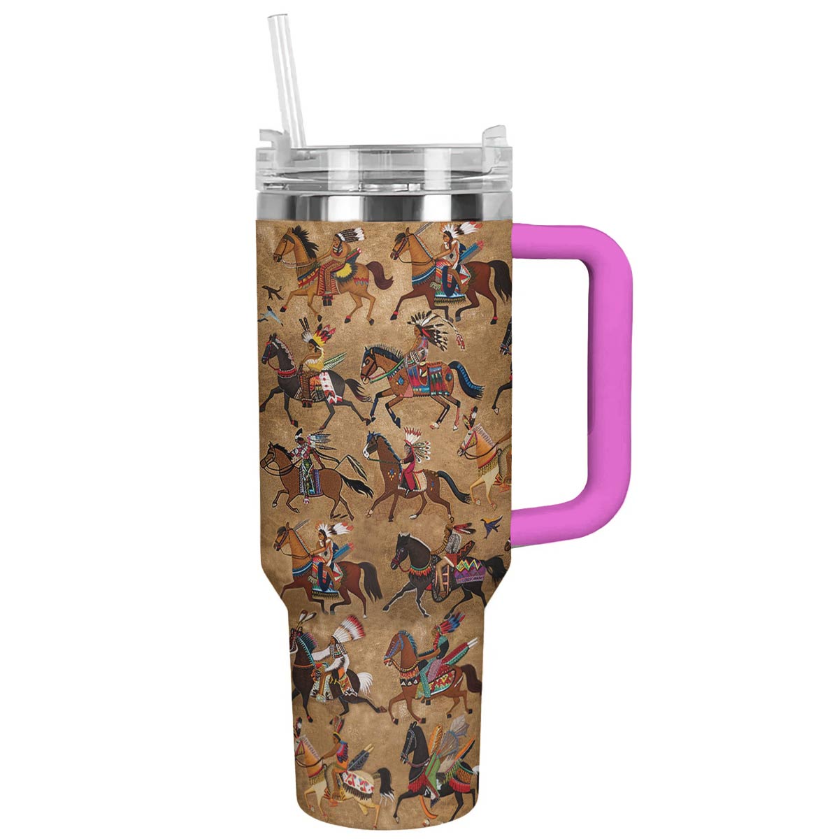 Shineful Tumbler The Horse And Native American Culture