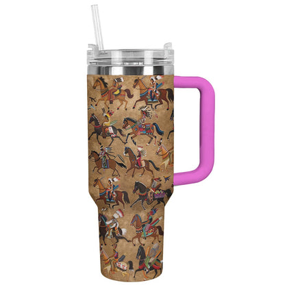 Shineful Tumbler The Horse And Native American Culture