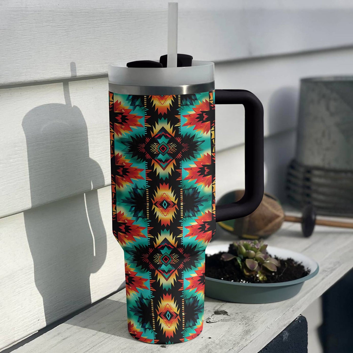 Shineful Tumbler Proud Native American