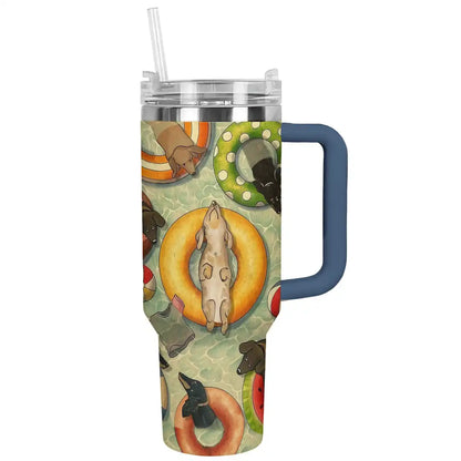 Shineful Tumbler Schwimmende Dackel