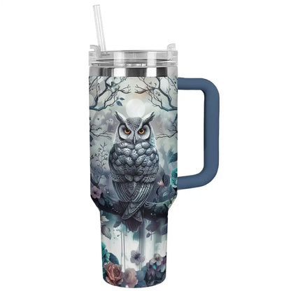 Shineful Tumbler Winter Owl