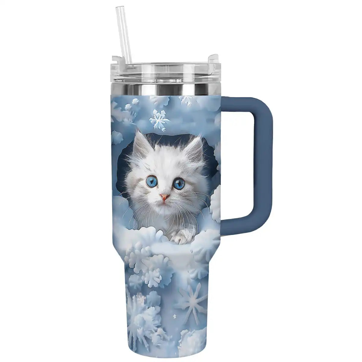 Shineful Tumbler Snow Cat