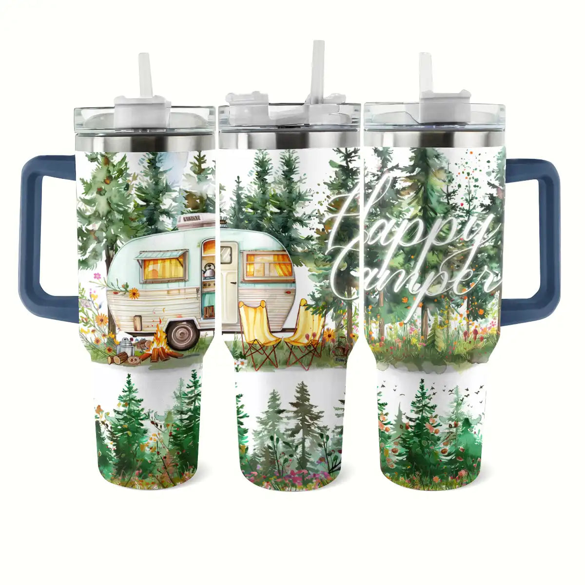 Shineful Tumbler Happy Camper