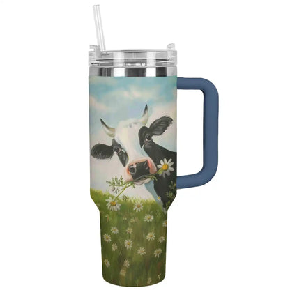 Shineful Tumbler Daisy Cow