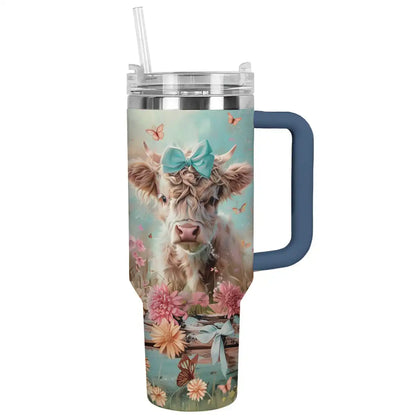 Shineful Tumbler Village Cow