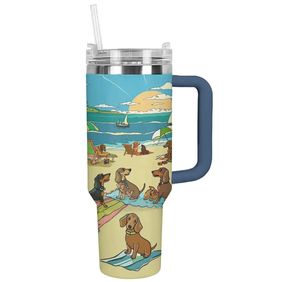 Shineful Tumbler Dackel Urlaub