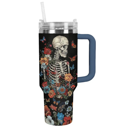 Shineful Tumbler Skeleton Bloom