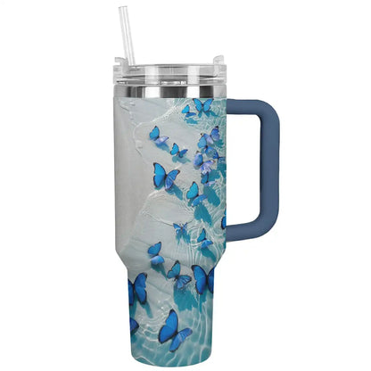 Shineful Tumbler BLue Flutter