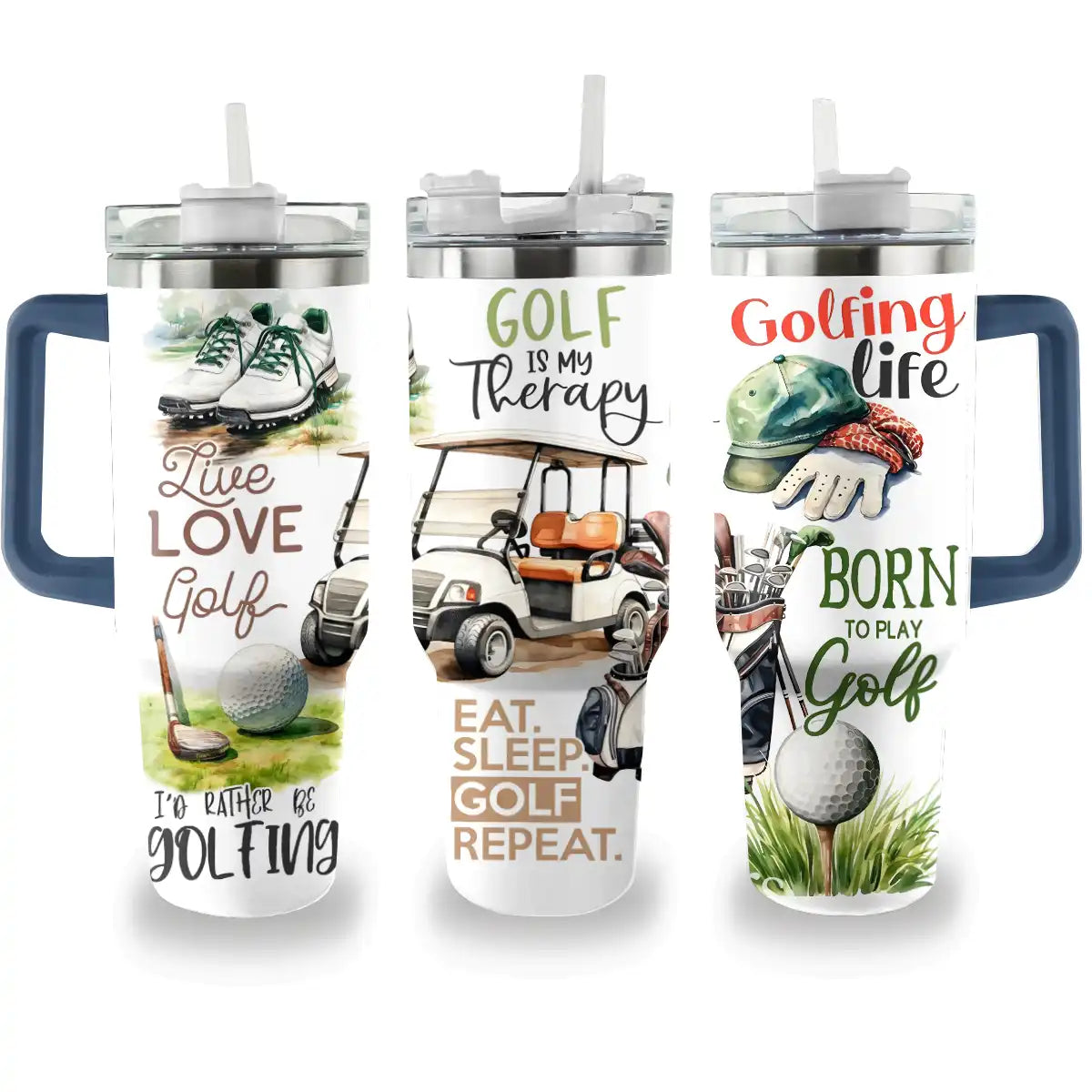 Shineful Tumbler Just Golf