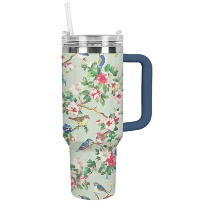 Shineful Tumbler Flowers & Birds set