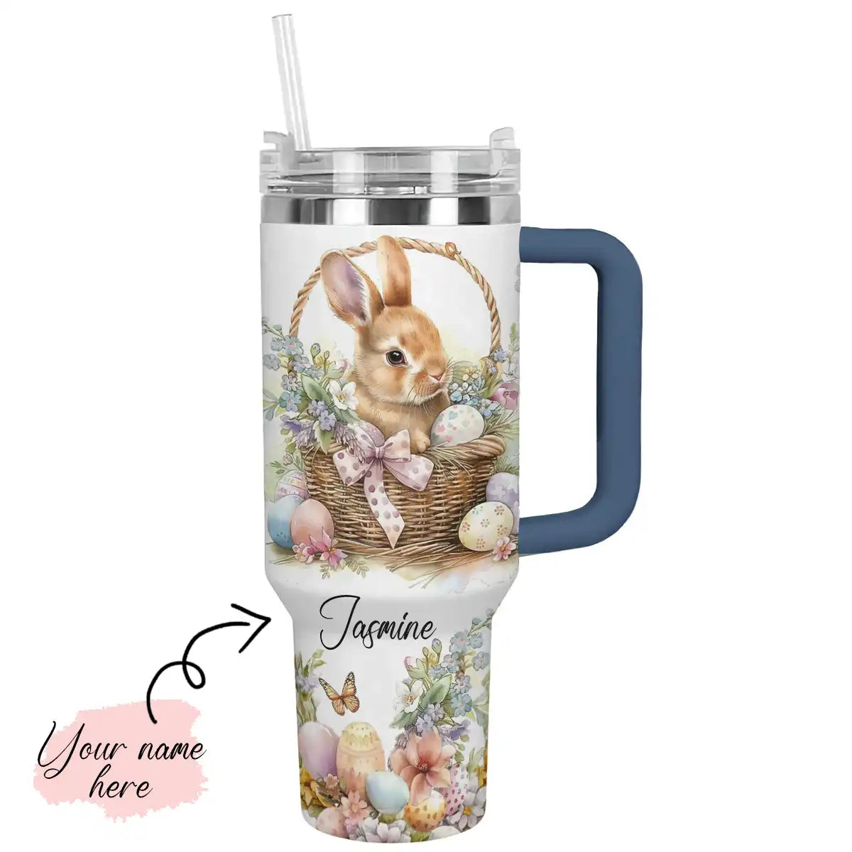 Shineful Tumbler Bunny with Eggs