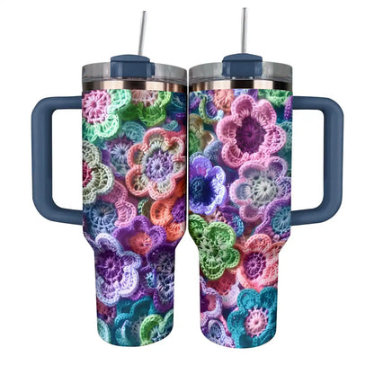 Fleurs au crochet Shineful Tumbler Ver2