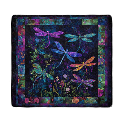 Shineful All Season Quilt 3-Piece Set Dream Weaver Dragonfly