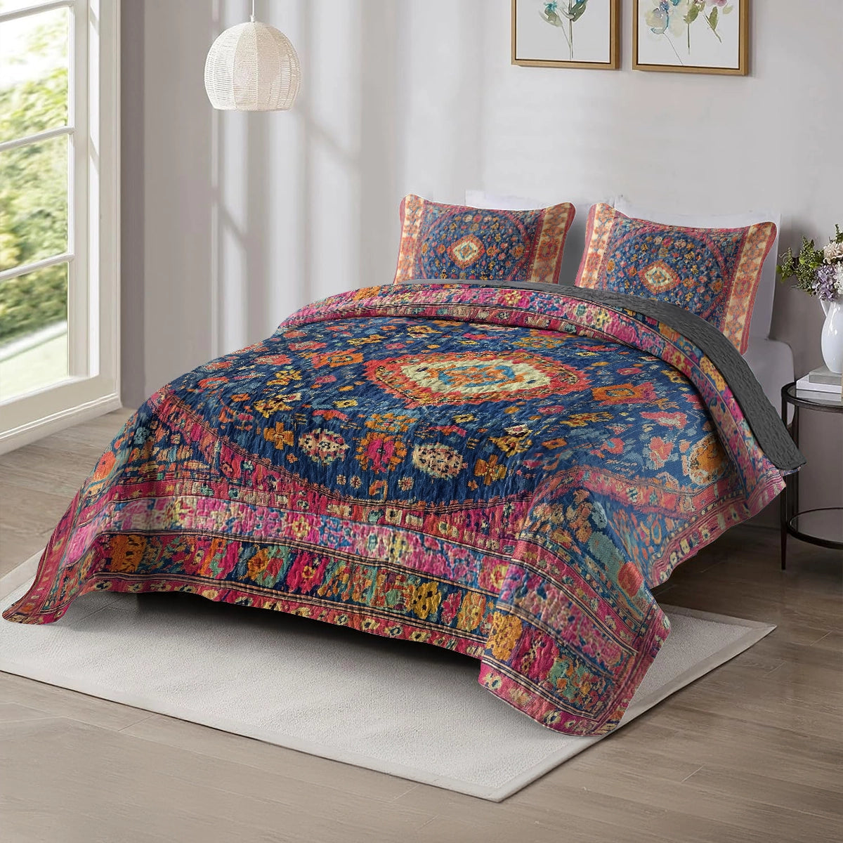 Shineful All Season Quilt 3-Piece Set - Bohemian Rhapsody