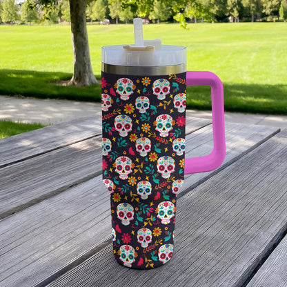 Shineful Tumbler Sugar Skull Élégance