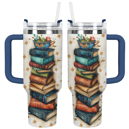 Shineful Tumbler Classic Tea & Books