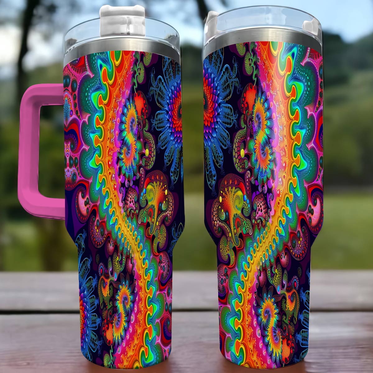 Shineful Tumbler Hippie Gorgeous Mushrooms Land