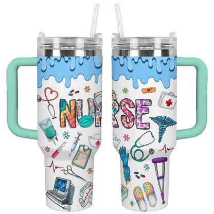 Shineful Tumbler Nurse's Healing Hands