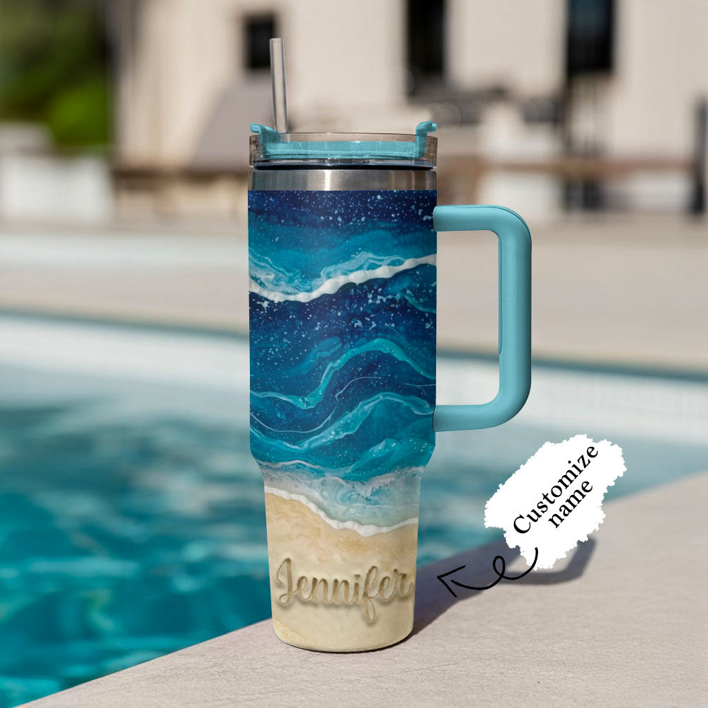 Shineful Tumbler Personalized Marine Mystique