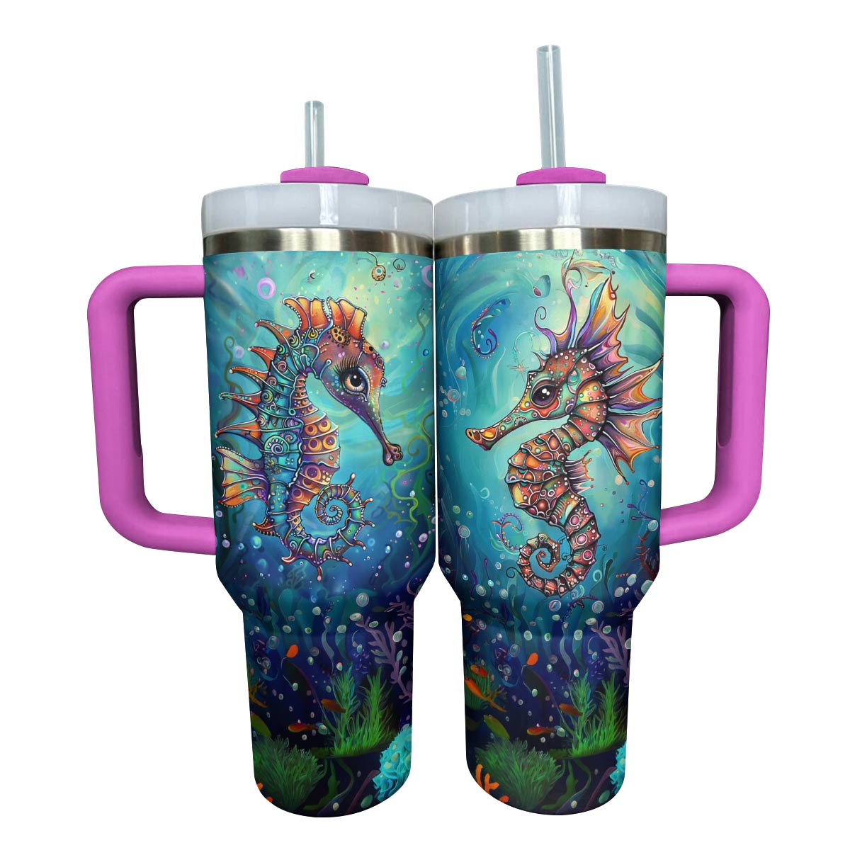 Shineful Tumbler Love Seahorse