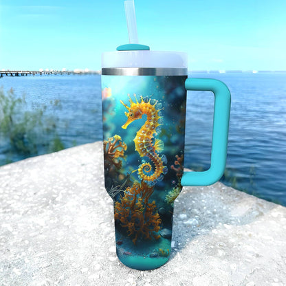 Shineful Tumbler Seahorse Lovely