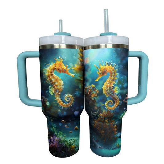 Shineful Tumbler Seahorse Lovely