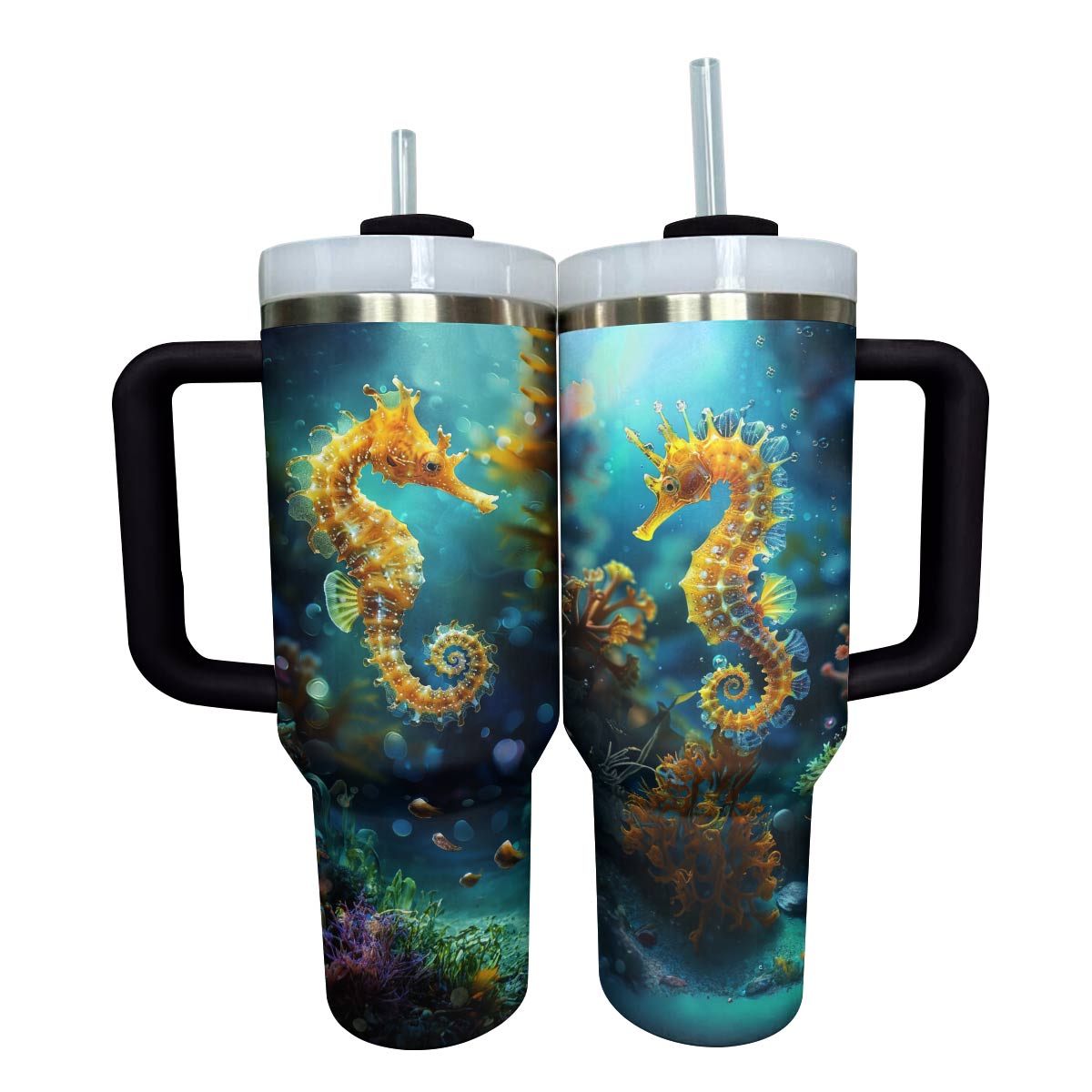 Shineful Tumbler Seahorse Lovely