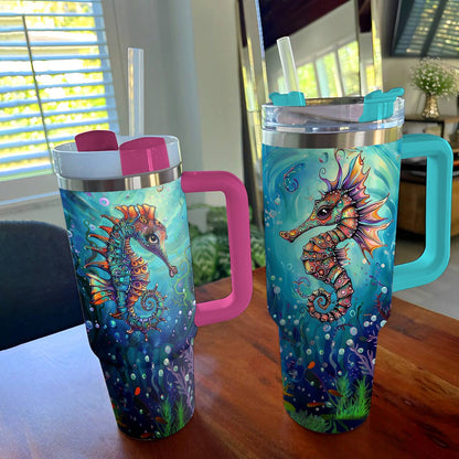 Shineful Tumbler Love Seahorse