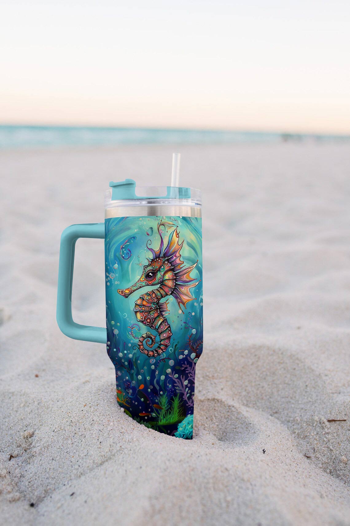 Shineful Tumbler Love Seahorse