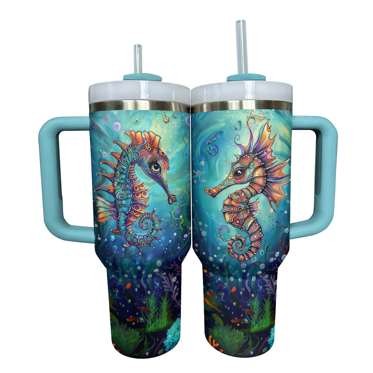 Shineful Tumbler Love Seahorse