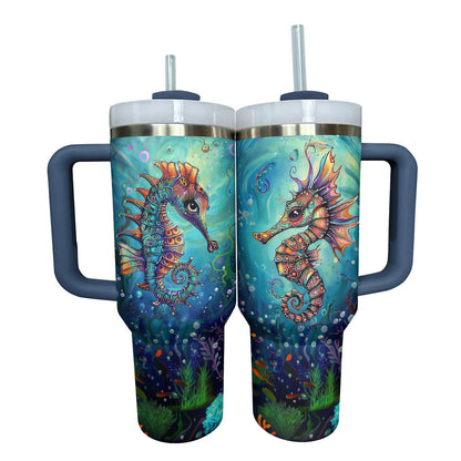 Shineful Tumbler Love Seahorse