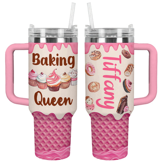 Shineful Tumbler Personalized Baking Queen