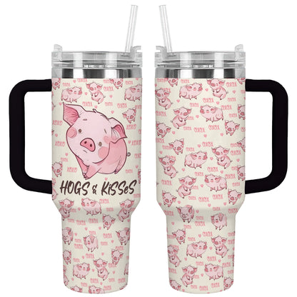 Shineful Tumbler Pig Hogs & Kisses