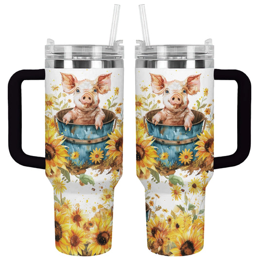 Strahlender Tumbler Sunshine Piggy