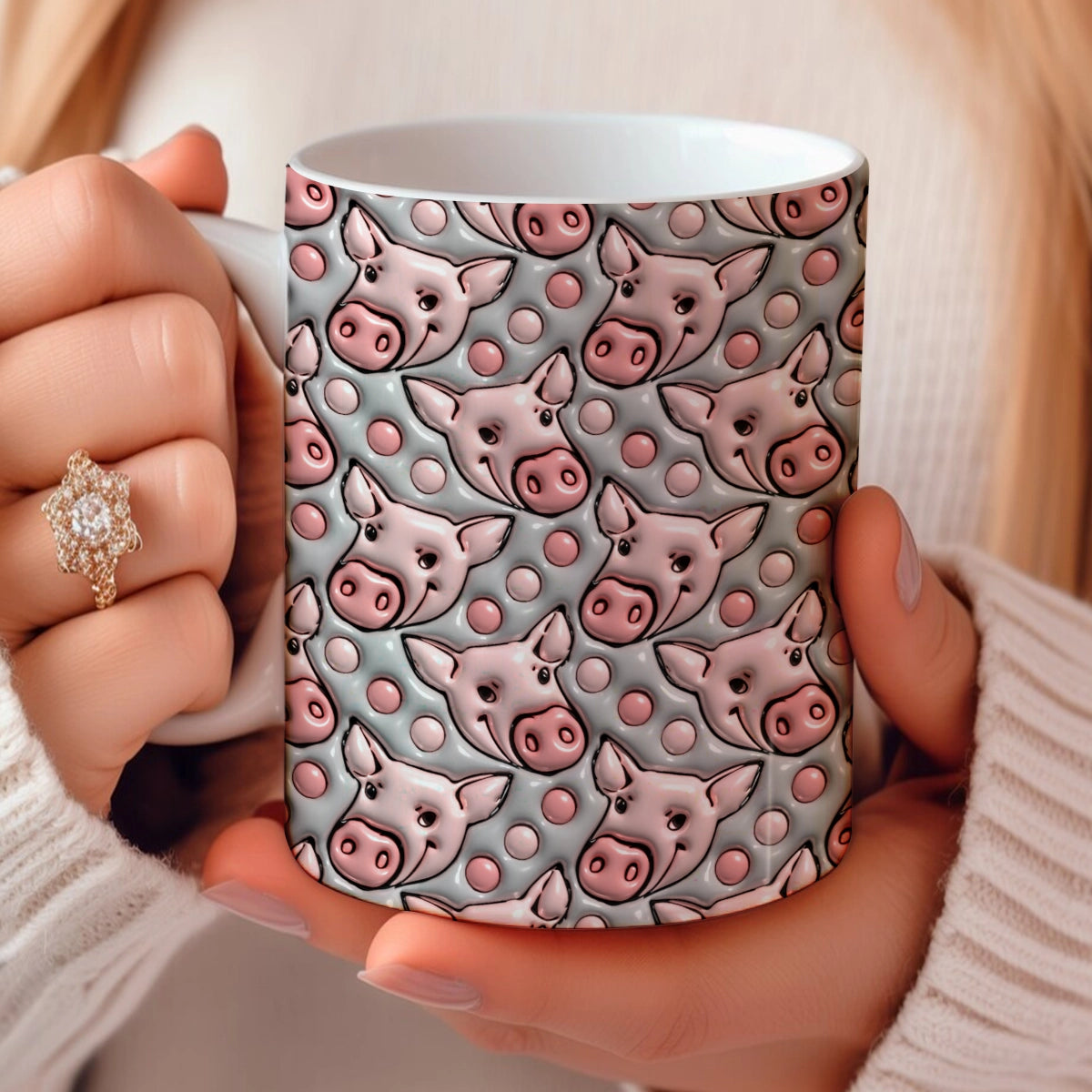 Shineful Ceramic Mug Sweet Pig