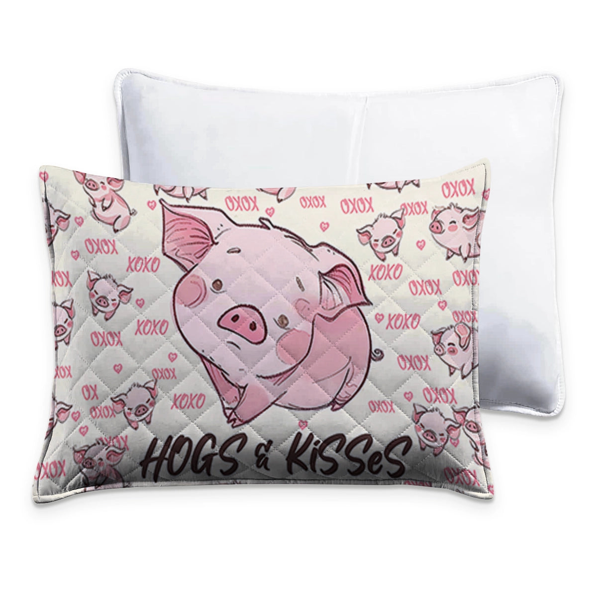 Shineful Quilt 3-Piece Set Hogs & Kiss Pig