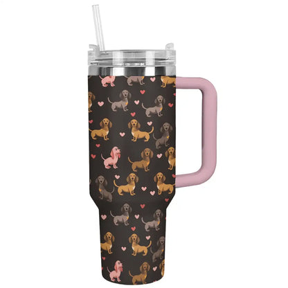 Shineful Tumbler Dog Lovely Dachshunds