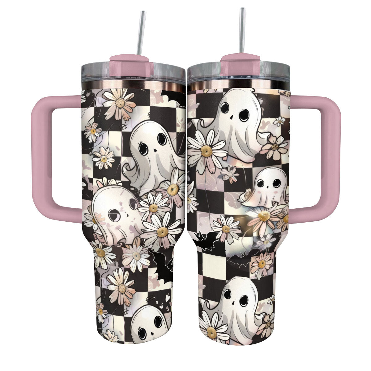 Shineful Tumbler Floral Ghosts