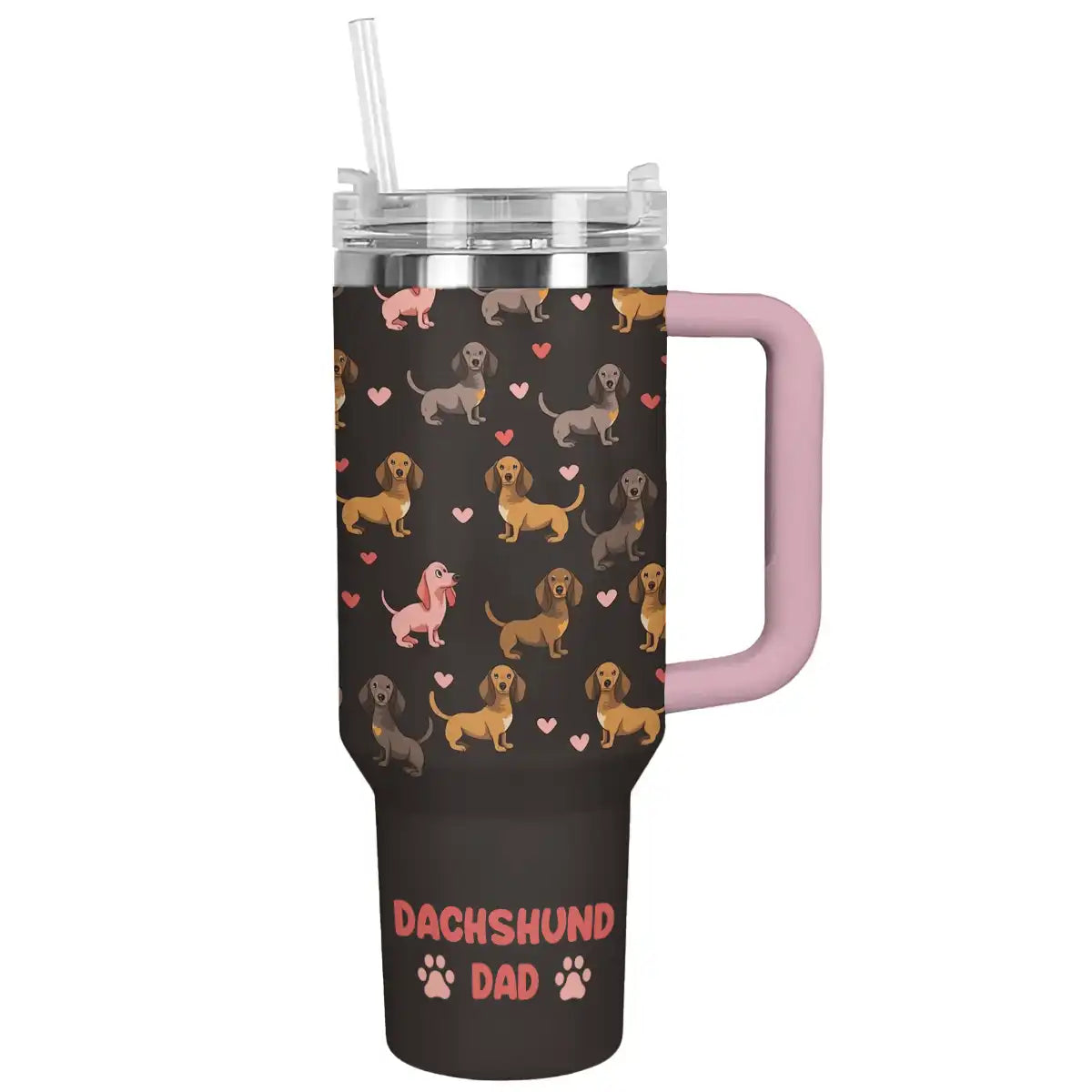 Shineful Tumbler Dachshund Dad Ver2